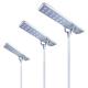Solar Powered Road Lights With Aluminum Alloy+PC Lens, 0.9 PF, 140LM/W 3000K-6000K CCT