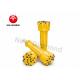 Drop Center Face DTH Button Bits Rock Drilling , Drilling Rods And Bits