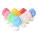 78Ml Portable Soft Cute heart Silicone Travel Bottle Set With Suction Cup