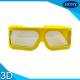 ABS Frame Plastic Circular Polarized Lenses 3D Theater Glasses With Big Size