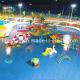 Funny Water Park Equipment Interactive Water Aqua Park For Kids Family
