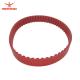 Auto Cutter Part Number 128175 Vector IX Q80 M88 MH8 Parts 0.099kg Red Timing Belt