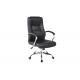 Durable PP Casters 44x49x49cm High End Leather Office Chair
