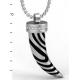 Tagor Jewelry Top Quality Trendy Classic 316L Stainless Steel Necklace Pendant ADP46