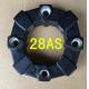 28AS excavator rubber coupling