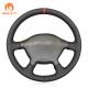 Hand Stitching Cheap high quality Customized artificial Leather Steering Wheel Cover for Mitsubishi L200 Triton 1995-2005
