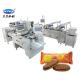 High Speed Two Lanes On Edge Packing Sandwich Biscuit Machine Stainless Steel