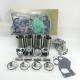 4LE2 Overhaul Rebuild Kit Direct Injection Cylinder Liner Piston With Pin Kit Water Pump Gasket Kit For Isuzu Engine