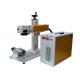 Low Power Fiber EZCAD Laser Marking Machine With Rotary Metal Stainless Steel