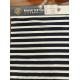 Anti-Pilling And  Elastic Cozy ​Quick Drying Striped Material Fabric For T-Shirt