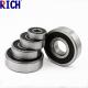 Brass Cage Dust Cover Ball Bearing 6200 , Low Noise Diesel Engine Bearings