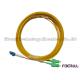 G652 Optical Fiber Jumper With Kevlar , LC To SC Single Mode Fiber Patch Cable