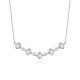Simple Design 18k Gold Lab-Grown Diamond Pendant Daily Style Pendant White Diamond jewelry for party