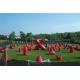 0.9mm PVC Outdoor Commercial Inflatable Sports Games Sup Airball Bunkers