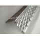 Drywall Round Nose Aluminium Angle Bead Metal With Diamond Mesh Wings