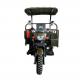 Transportation Made Easy with Motorized Cargo Tricycle One Seat and Basket Included