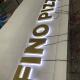 Shops LED Signage Letters Snow LED 3D Sign for Custom Business Logo Outdoor Store Sign