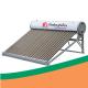 Unpressurized solar powered water boiler low pressure solar water heater