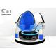 7D Hologram Technology 9D VR Cinema / Virtual Reality Egg Chair