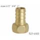 TLY-1033 1/2-2 Female equal brass nut plug NPT copper fittng water oil gas connection matel plumping joint