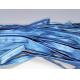 2cm Fold In Half High Visibility Blue Reflective Piping Sewing On Garment
