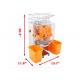 Pro Auto Feed Automatic Orange Juicer Machine Citrus Juice Machine Transparent Plastic