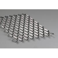 Durable Expanded Metal Screen Mesh Curtain Wall Aluminium 0.4-8mm Thickness