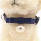 2021 New Arrivel Slide Bow Tie Custom Pattern Logo No Pull PU Dog Cat Bow Tie Collar