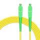 SC / APC To SC / APC Singlemode 3m Simplex LSZH Fiber Optic Patch Cord