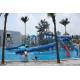 Gaint Water House Aqua Playground Platform With Water Slide For Family Fun