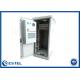 IP55 1200W Outdoor Telecom Enclosure 1.5mm Single Steel Plate PEF Insulation