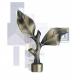 Gold Sliver Curtain Rod End Cap Curtain Accessories