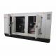 Soundproof Silent Canopy Diesel Generator Set 3 Phase Water Cooled
