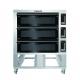 Yasur Electric 3 Deck 6 Tray Oven For 40X60cm Tray, 11Kw For Bread Cakes Cookie And Pizza Baking