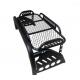 Purpose Auto Black Steel Pipe Truck Roll With Carrier Bed Ram