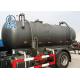 6 Cubic Meters Diesel Sewage Suction Truck with 5m Suction Depth 290HP
