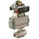 Screwed End 1000WOG Pneumatic Operated Valve Live - Loading Design