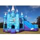Frozen Giant Inflatable Castles Fun Game Obstacles Climb Areas Slides Jumping Castle