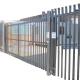 Galvanized PVC Coated Sliding Fence Gate System Easily Assembled