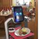 Intelligent Takeaway Delivery Robot Food WIFI 4G Bluetooth Transport Mobile Device