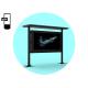 98 Inch Outdoor Waterproof Lcd Kiosk Totem With Touch Screen For Street Or Bus Stop
