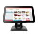 Capacitive Touch Panel 15.6'' 1080P Foldable Metal POS Terminals for Restaurant and Cafe