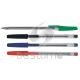 Simple design Plastic Ball Pen  writing instruments with silk screen logo MT2118