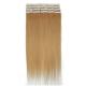 FoHair tape in hair extensions,#27,100G,remy hair,straight,double drawn quality
