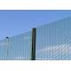 Galvanized 358 Security Fencing Clear View Anti Theft Welded Wire Mesh Panels