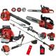 High Branch Chainsaw Heavy Duty 12 Inch 22.5CC Gas Pole Saws For Tree Trimming