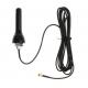 Black Rubber Cell Phone 4G Antenna Outdoor Omni Directional With SMA Connector