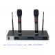 UM-1028 professional  double channel VHF wireless microphone with screen  / micrófono / good quality