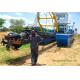 Hard Riverbed Mining 10 Inch Cutter Suction Dredge With 1.2m Draught