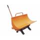 Hydraulic Cloth Roll Doffing Trolley For Narrow Alley Textile Beam Material Handling